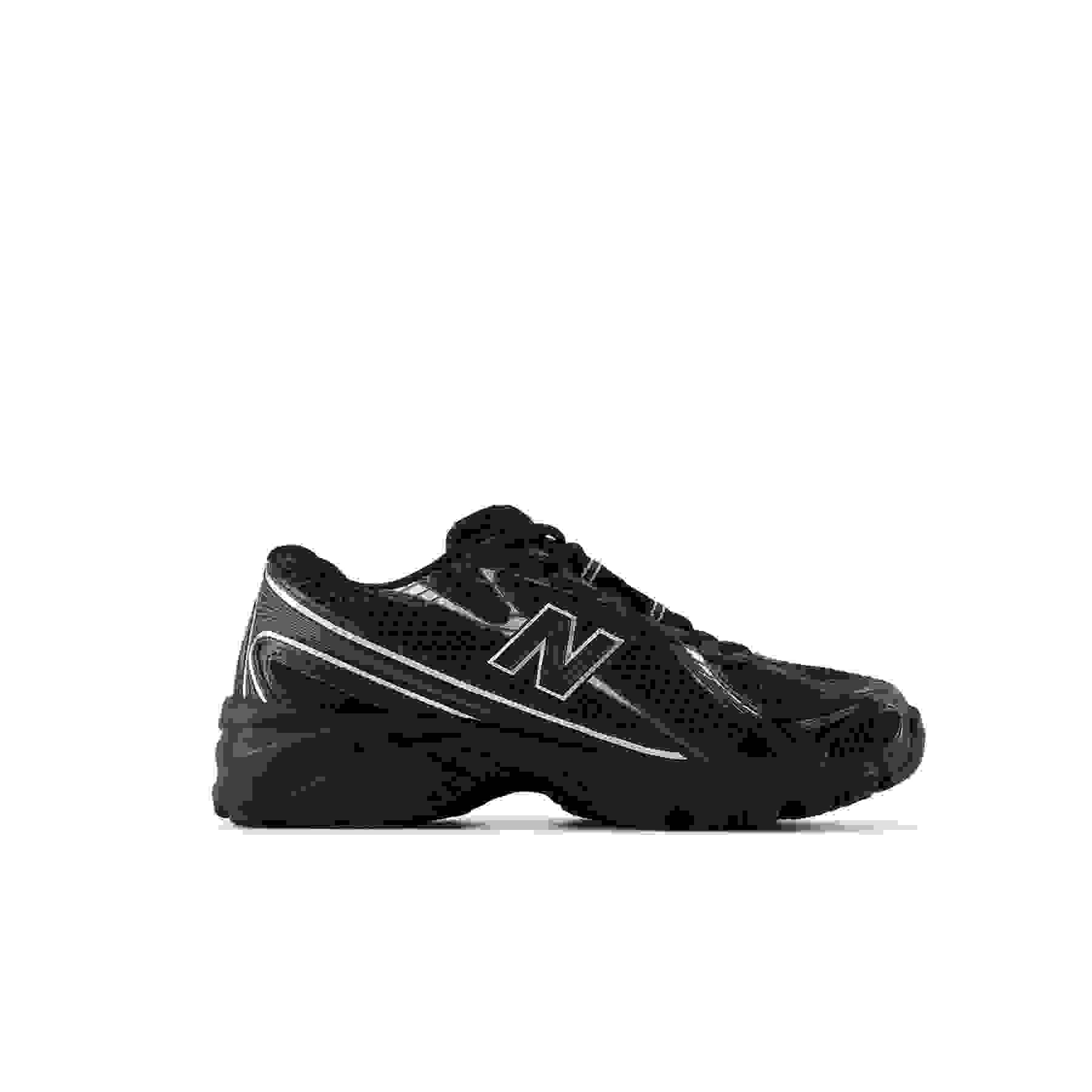 New Balance 740 Toddler Boys' "Black/Silver" Shoe